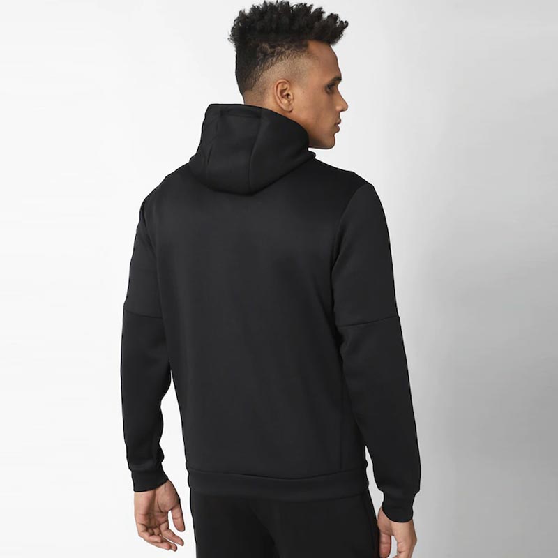 Men Black Solid Slim Fit Tracksuits - Vividbyte Enterprises Private Limited